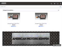 Tablet Screenshot of american-motors-online.com